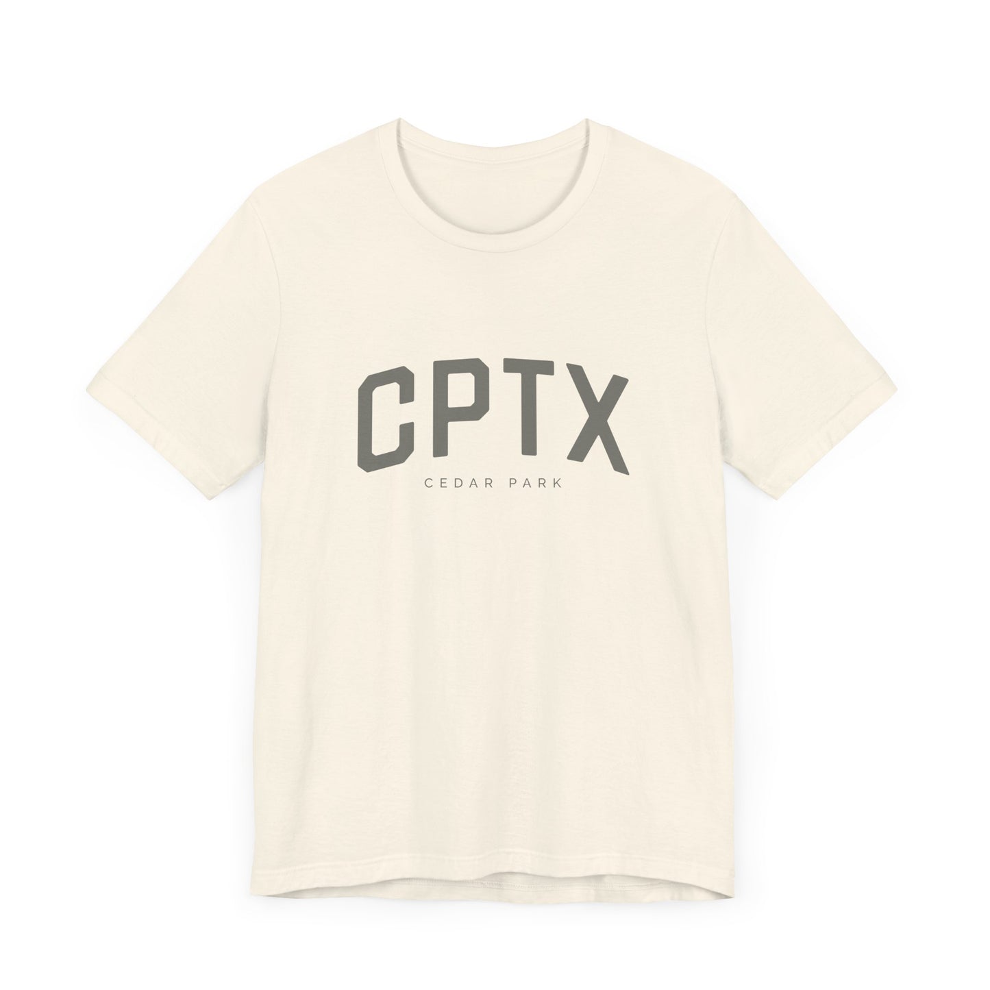 CPTX T-Shirt - Cedar Park, Texas - Unisex Jersey Short Sleeve Tee - Collegiate