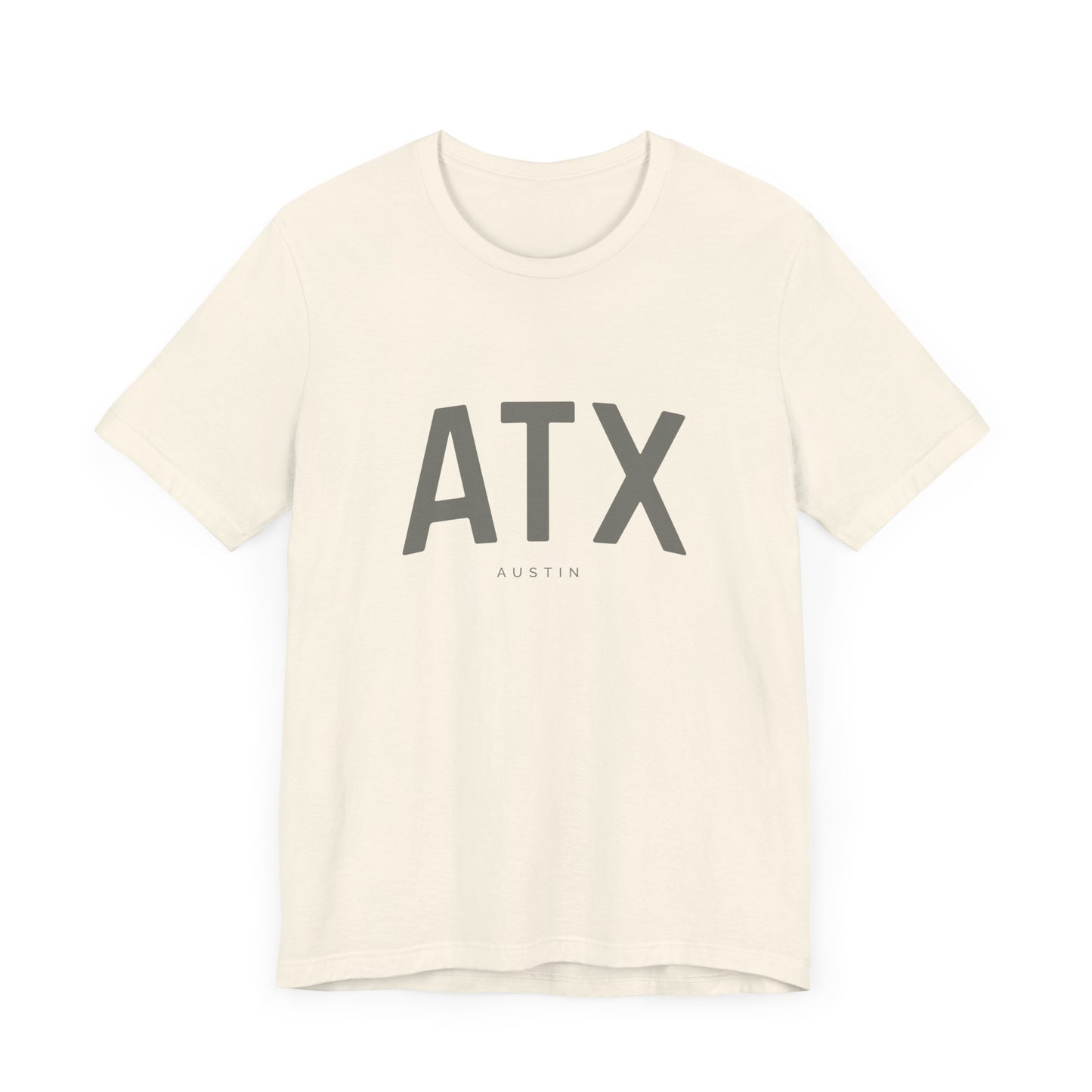 ATX T-Shirt - Austin, Texas - Unisex Jersey Short Sleeve Tee - Collegiate