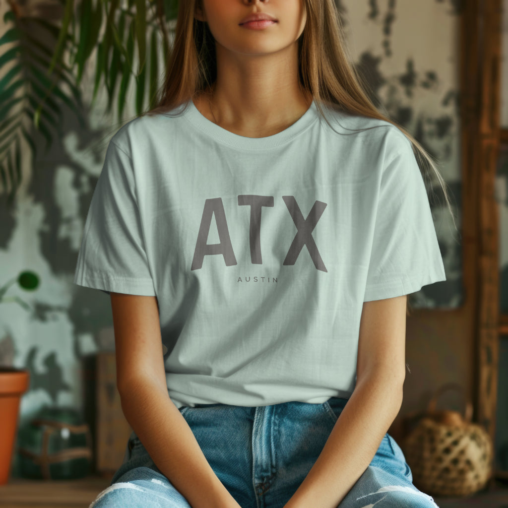 ATX T-Shirt - Austin, Texas - Unisex Jersey Short Sleeve Tee - Collegiate