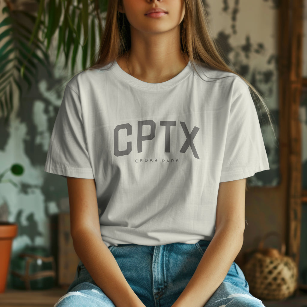 CPTX T-Shirt - Cedar Park, Texas - Unisex Jersey Short Sleeve Tee - Collegiate