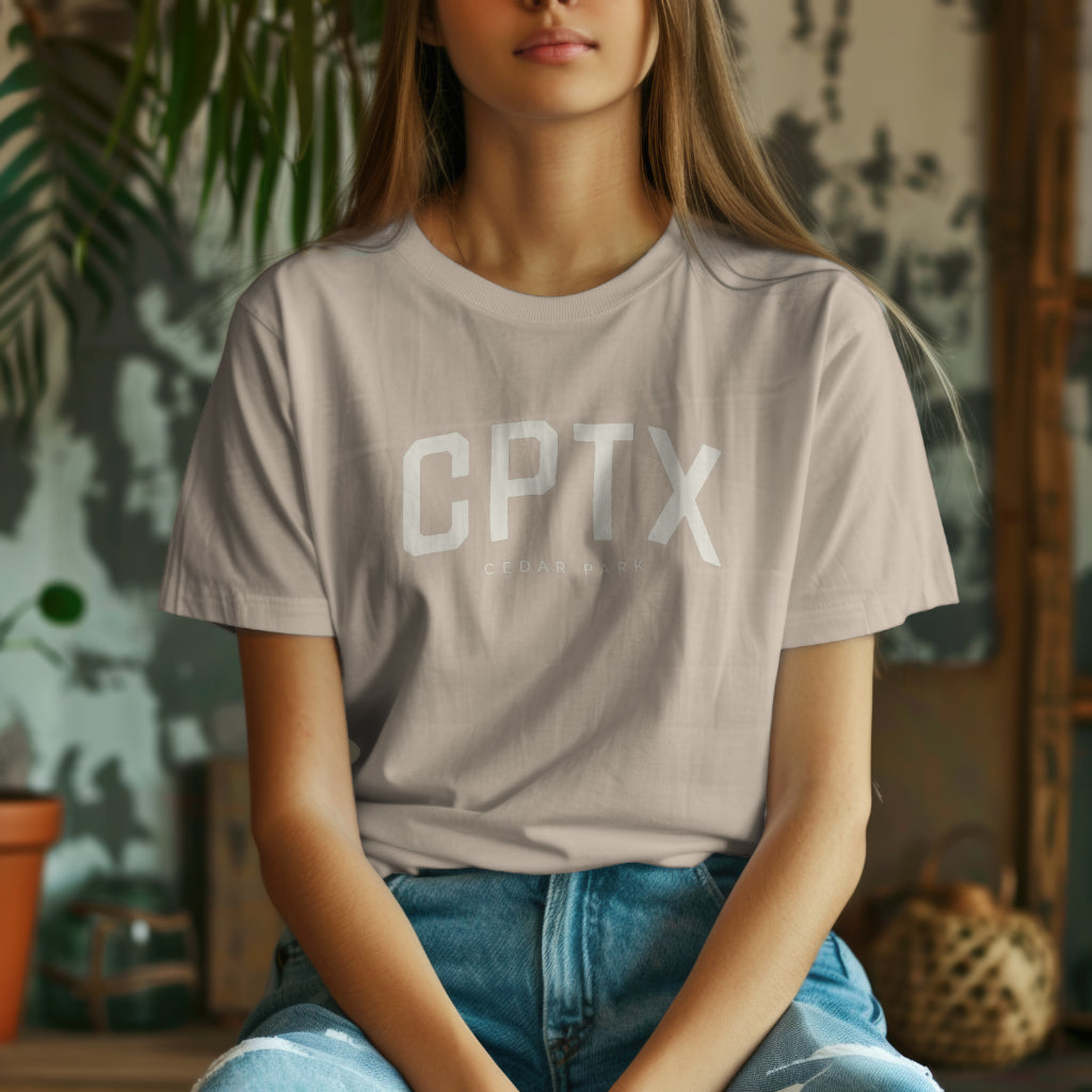 CPTX T-Shirt - Cedar Park, Texas - Unisex Jersey Short Sleeve Tee - Collegiate