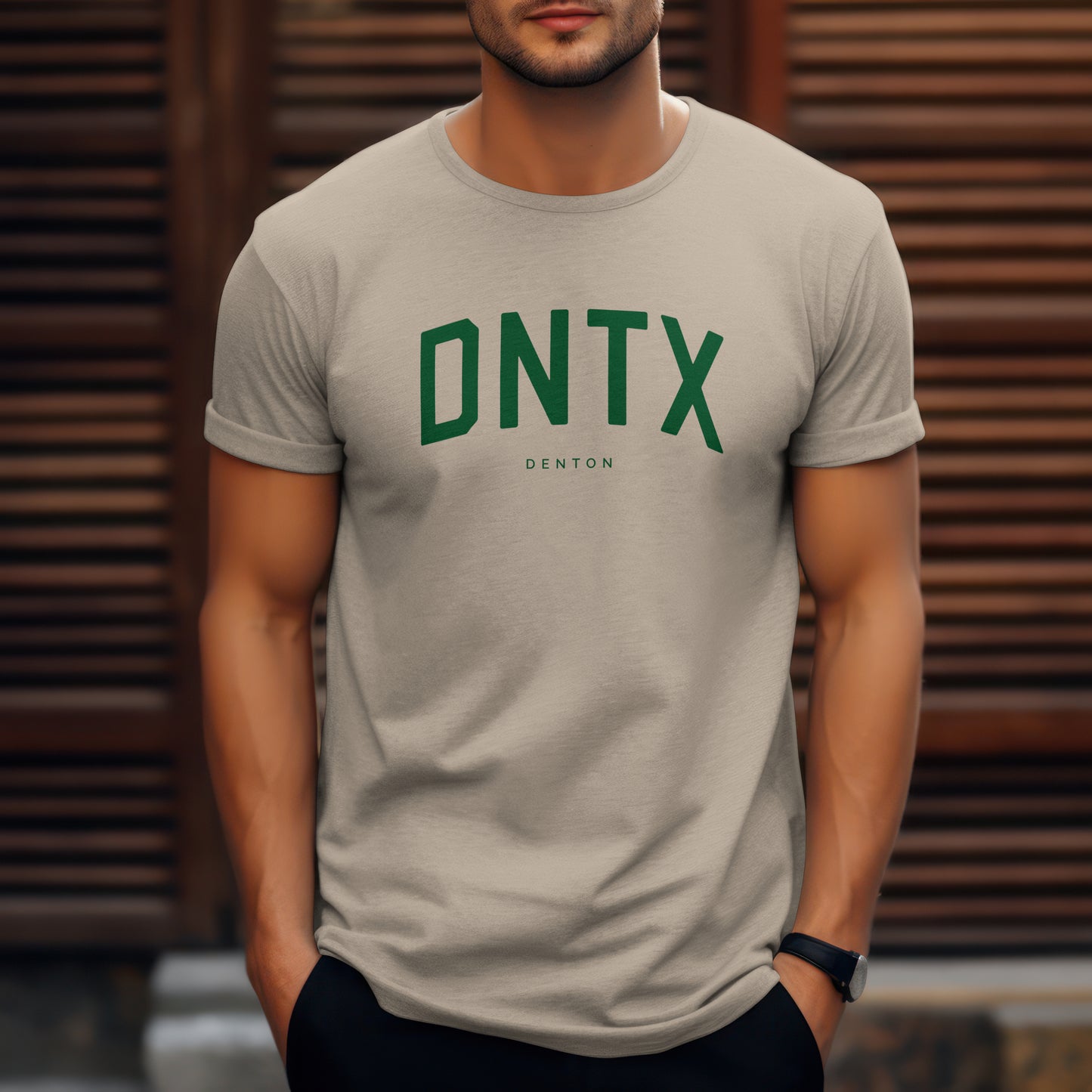 Denton T-Shirt - DNTX City Abbreviation Tee - Texas Shirt | Collegiate