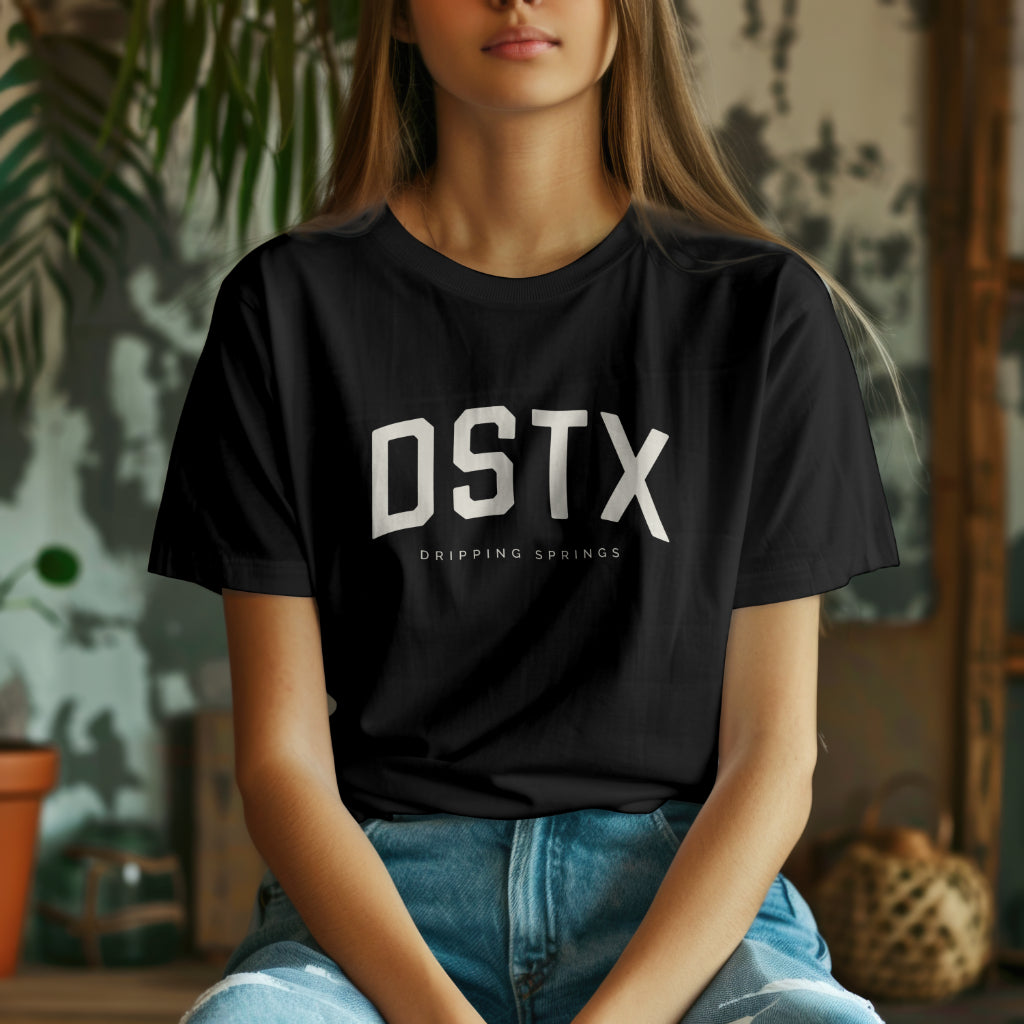 DSTX T-Shirt - Dripping Springs, Texas - Unisex Jersey Short Sleeve Tee - Collegiate