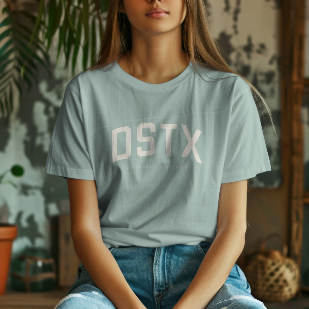 DSTX T-Shirt - Dripping Springs, Texas - Unisex Jersey Short Sleeve Tee - Collegiate