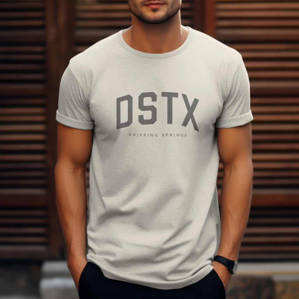 DSTX T-Shirt - Dripping Springs, Texas - Unisex Jersey Short Sleeve Tee - Collegiate