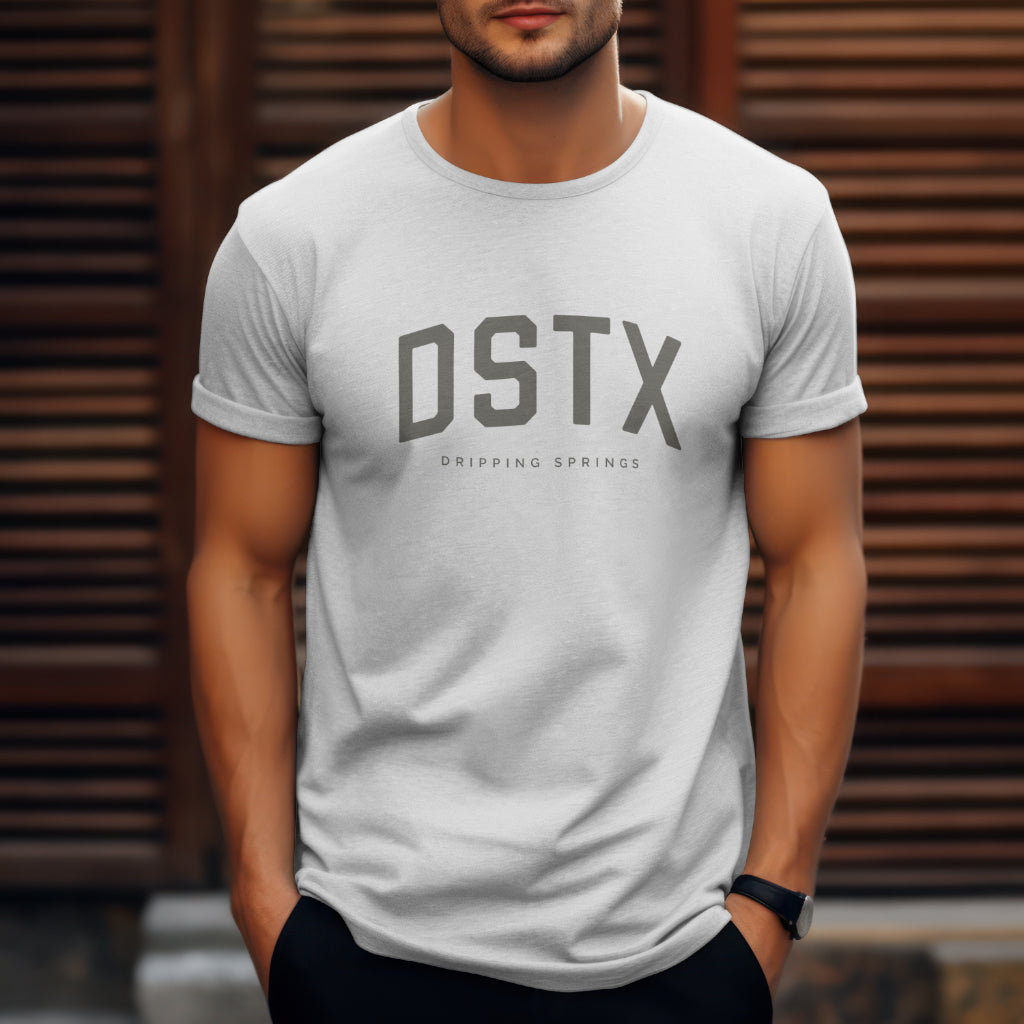 DSTX T-Shirt - Dripping Springs, Texas - Unisex Jersey Short Sleeve Tee - Collegiate