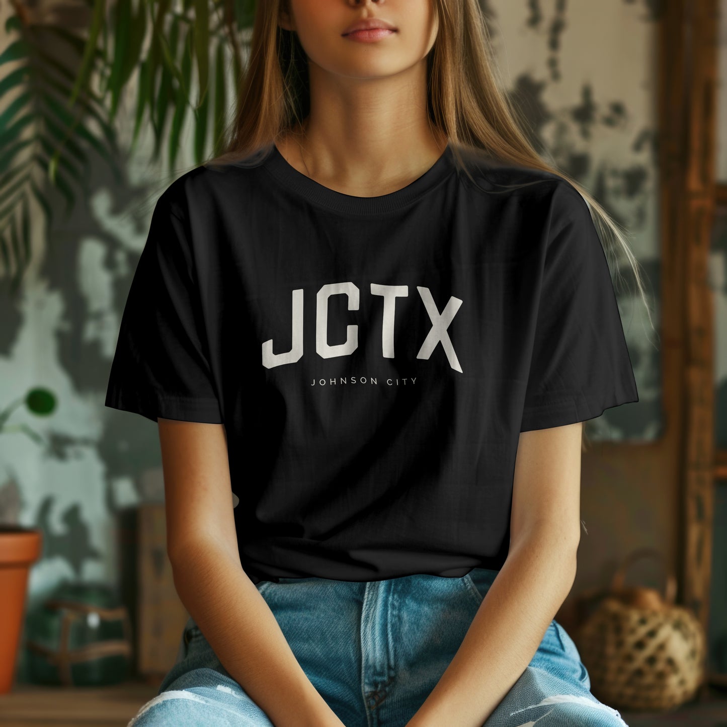 Johnson City T-Shirt - JCTX City Abbreviation Tee - Texas Shirt | Collegiate