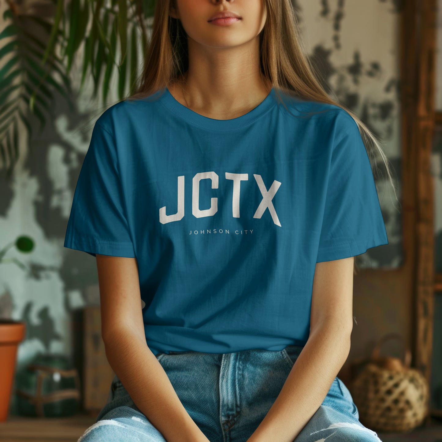 Johnson City T-Shirt - JCTX City Abbreviation Tee - Texas Shirt | Collegiate