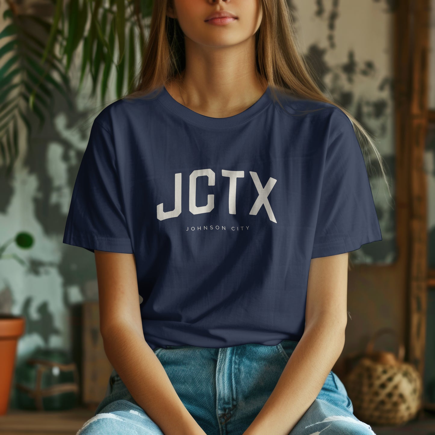Johnson City T-Shirt - JCTX City Abbreviation Tee - Texas Shirt | Collegiate