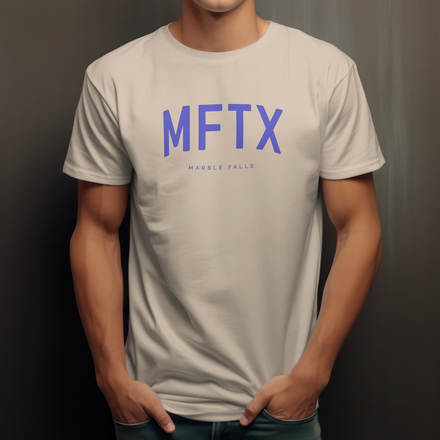 Marble Falls T-Shirt - MFTX City Abbreviation Tee – Texas Shirt | Collegiate