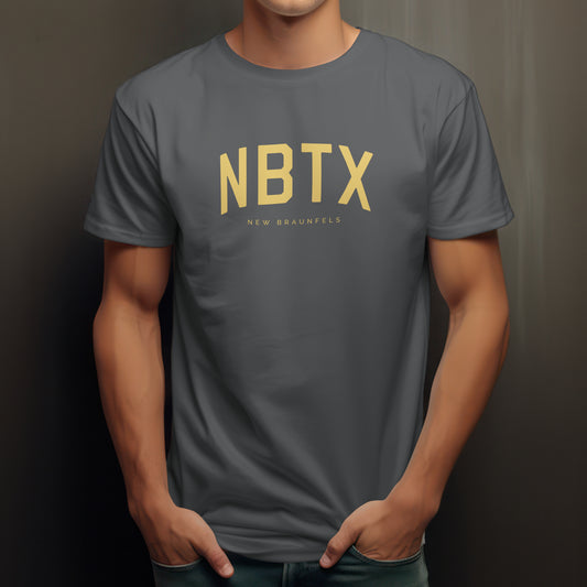 New Braunfels T-Shirt - NBTX City Abbreviation Tee - Texas Shirt | Collegiate