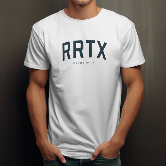 Round Rock T-Shirt - RRTX City Abbreviation Tee - Texas Shirt | Collegiate