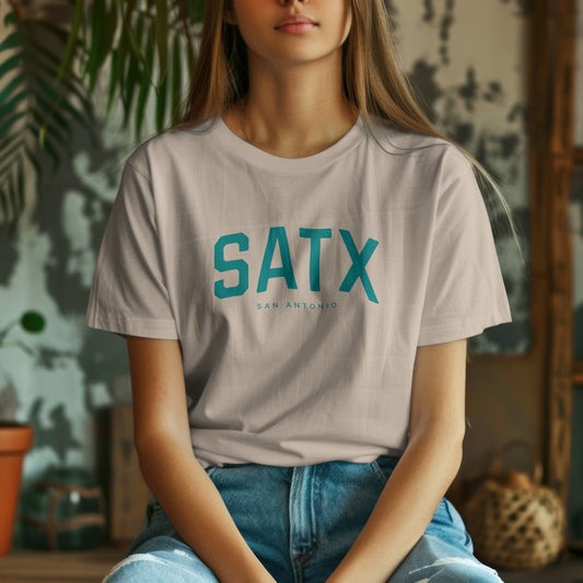 San Antonio T-Shirt - SATX City Abbreviation Tee - Texas Shirt | Collegiate